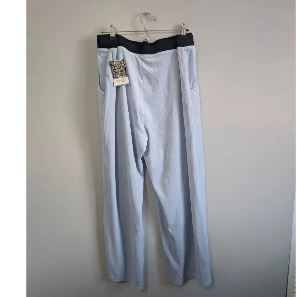 Target Black History Month Wide Leg Lounge Pants Light Blue Plus Size 1X NWT